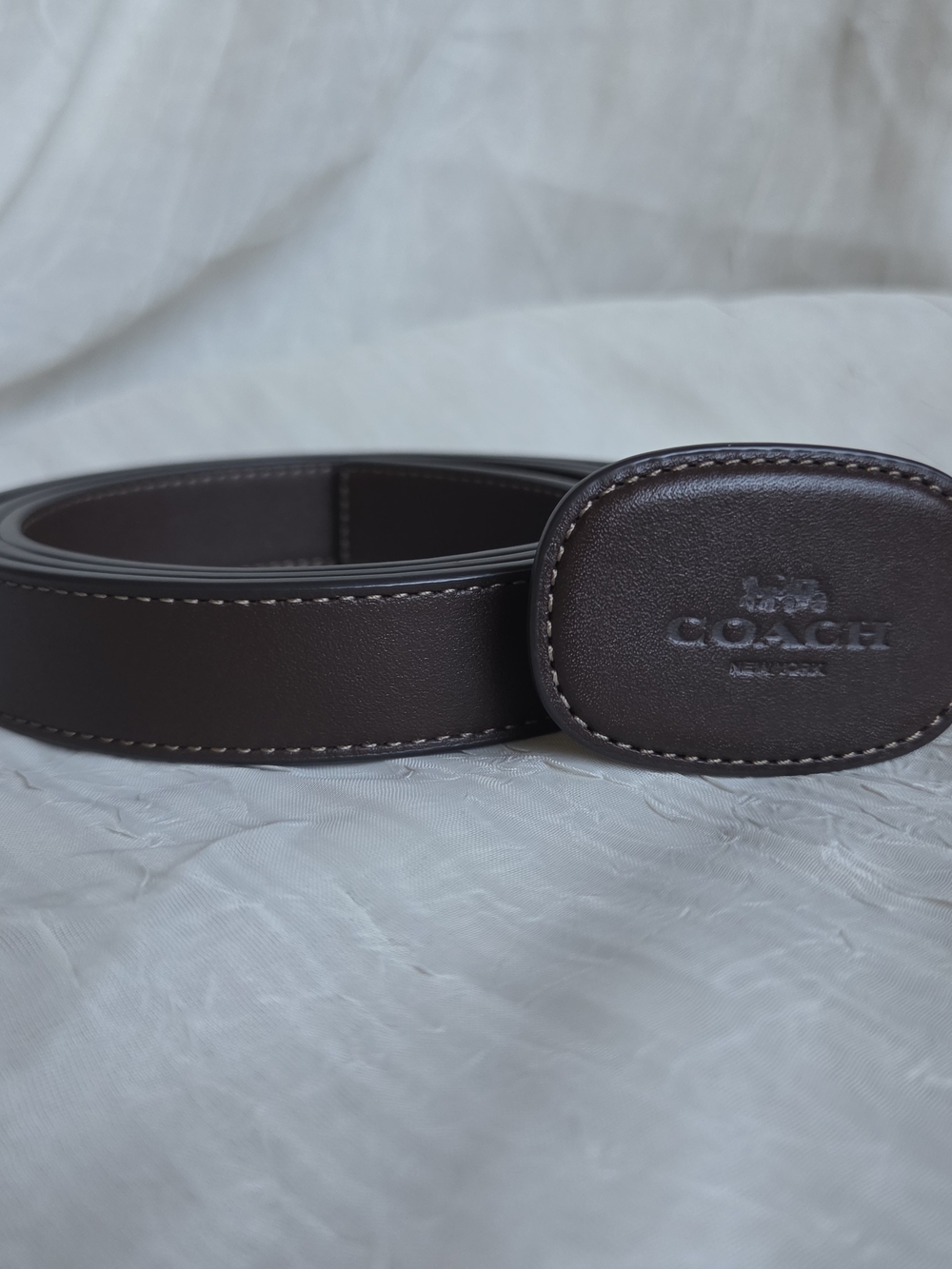 Coach Women's Reversible Signature Eliza Belt